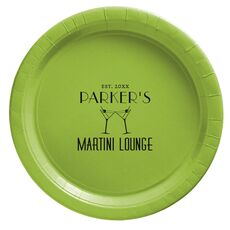 Martini Lounge Paper Plates
