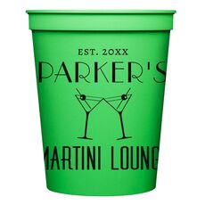 Martini Lounge Stadium Cups