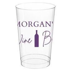 Wine Bar Clear Plastic Cups