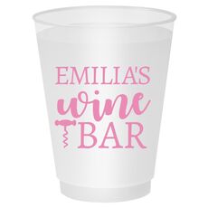 Corkscrew Wine Bar Shatterproof Cups