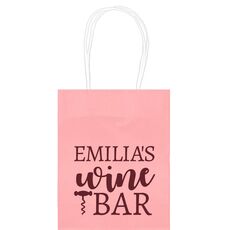 Corkscrew Wine Bar Mini Twisted Handled Bags