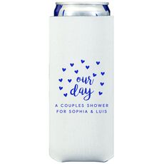 Confetti Hearts Our Day Collapsible Slim Huggers