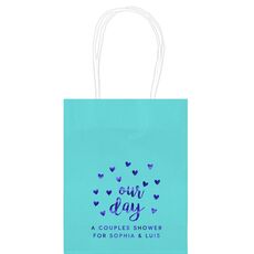 Confetti Hearts Our Day Mini Twisted Handled Bags