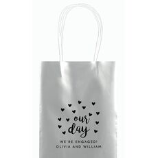 Confetti Hearts Our Day Mini Twisted Handled Bags