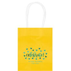 Confetti Hearts Celebrate Mini Twisted Handled Bags