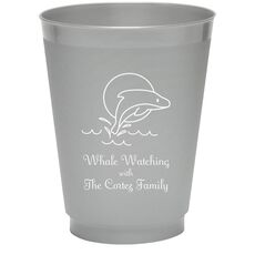 Whale Colored Shatterproof Cups