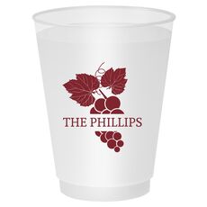 Wine Grapes Shatterproof Cups