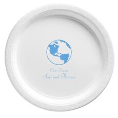 World Traveler Paper Plates