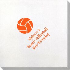 Volleyball Bamboo Luxe Napkins