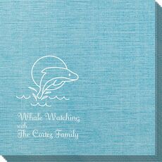 Whale Bamboo Luxe Napkins