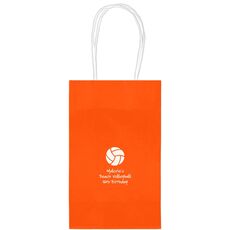 Volleyball Medium Twisted Handled Bags