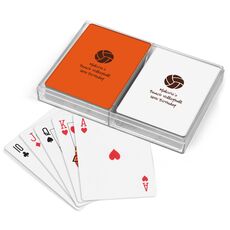 Volleyball Double Deck Playing Cards