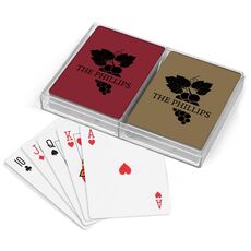 Wine Grapes Double Deck Playing Cards