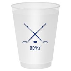 Double Hockey Sticks Shatterproof Cups
