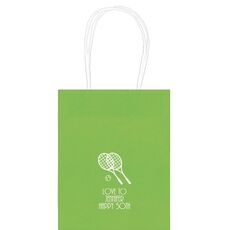Doubles Tennis Mini Twisted Handled Bags