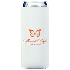 Magnificent Monarch Butterfly Collapsible Slim Koozies