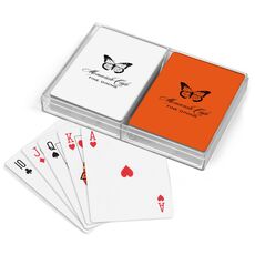 Magnificent Monarch Butterfly Double Deck Playing Cards