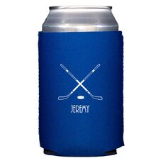 Double Hockey Sticks Collapsible Koozies