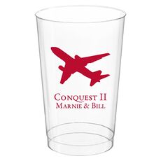 Airliner Clear Plastic Cups