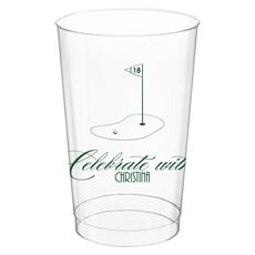 18th Hole Clear Plastic Cups
