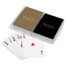Sweet Little Stars Double Deck Playing Cards
