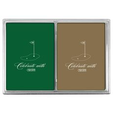 18th Hole Double Deck Playing Cards