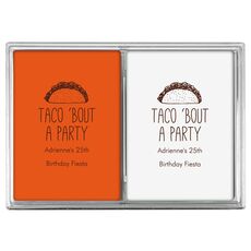 Taco Bout A Party Double Deck Playing Cards