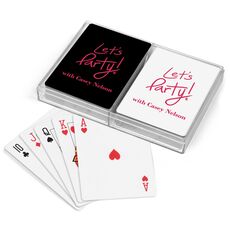 Fun Let's Party Double Deck Playing Cards