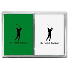 Golf Day Double Deck Playing Cards