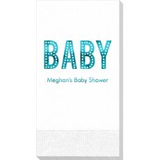 Polka Dot Baby Guest Towels