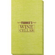 Vintage Wine Cellar Bamboo Luxe Guest Towels