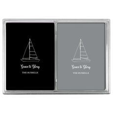 Sailboat Double Deck Playing Cards