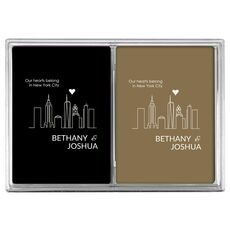 We Love New York City Double Deck Playing Cards