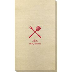 BBQ Utensils Bamboo Luxe Guest Towels