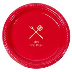BBQ Utensils Plastic Plates