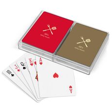 BBQ Utensils Double Deck Playing Cards