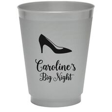 High Heeled Shoe Colored Shatterproof Cups