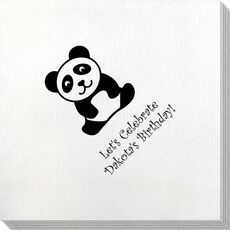 Panda Bear Bamboo Luxe Napkins