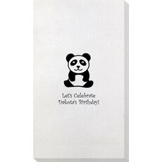 Panda Bear Bamboo Luxe Guest Towels