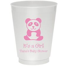 Panda Bear Colored Shatterproof Cups
