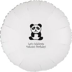 Panda Bear Mylar Balloons