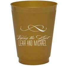 Knot Scroll Colored Shatterproof Cups