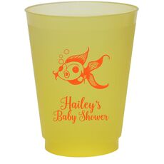 Goldfish Colored Shatterproof Cups