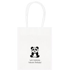 Panda Bear Mini Twisted Handled Bags