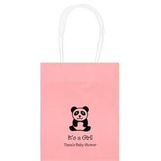 Panda Bear Mini Twisted Handled Bags