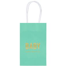 Polka Dot Baby Medium Twisted Handled Bags
