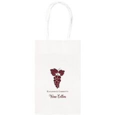 Grape Cluster Medium Twisted Handled Bags