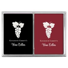 Grape Cluster Double Deck Playing Cards