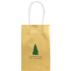 Pine Tree Medium Twisted Handled Bags