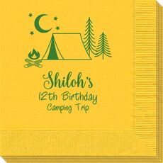 Camping Under The Stars Napkins